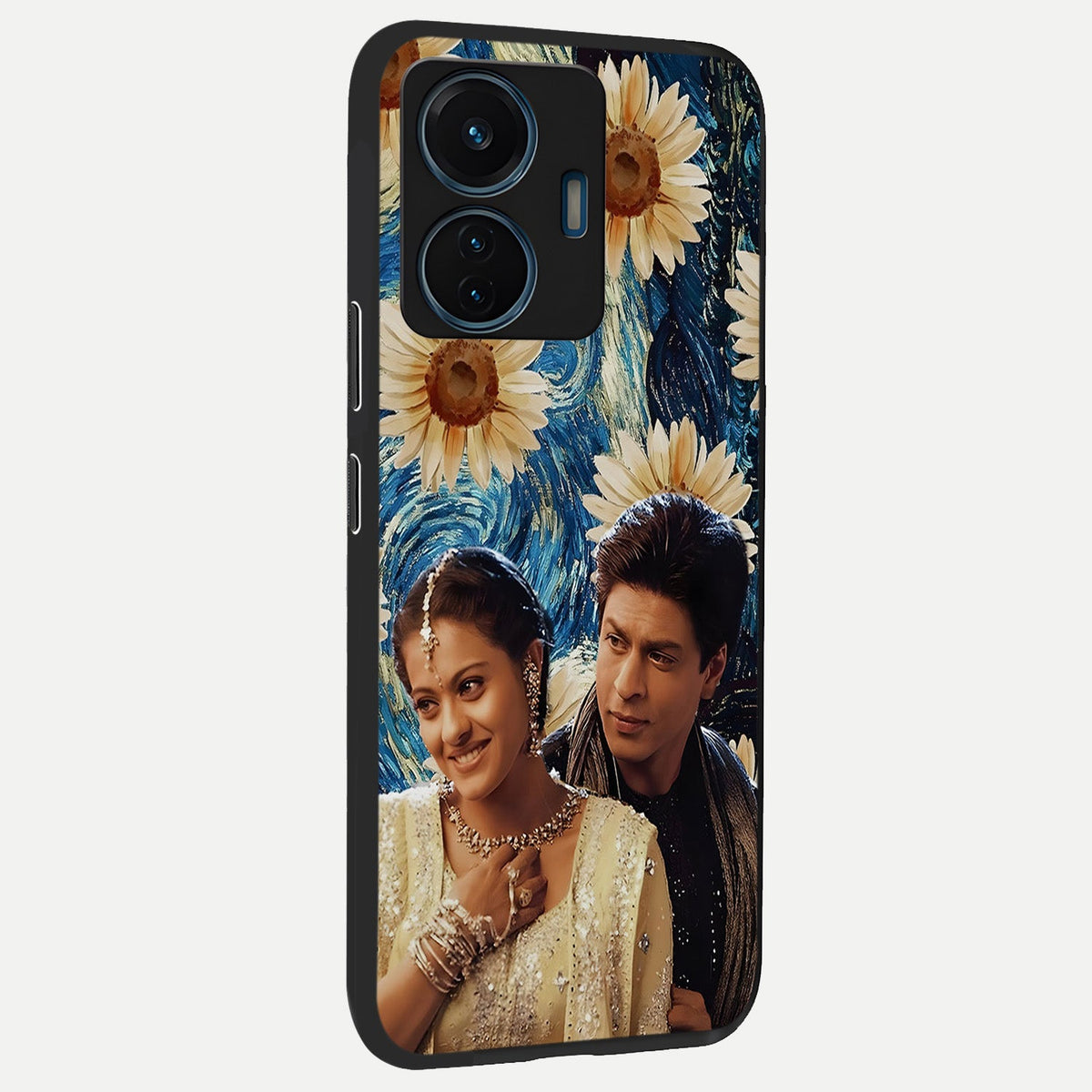 Eternal Love Story back cover For iQOO Z6 Lite 5G slim fit glass case with vibrant aesthetic design