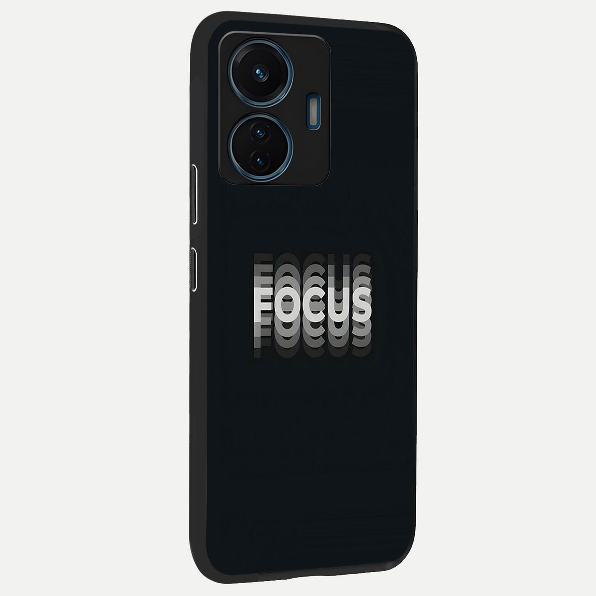 Mono Focus Vision back cover For iQOO Z6 Lite 5G slim fit glass case with vibrant aesthetic design