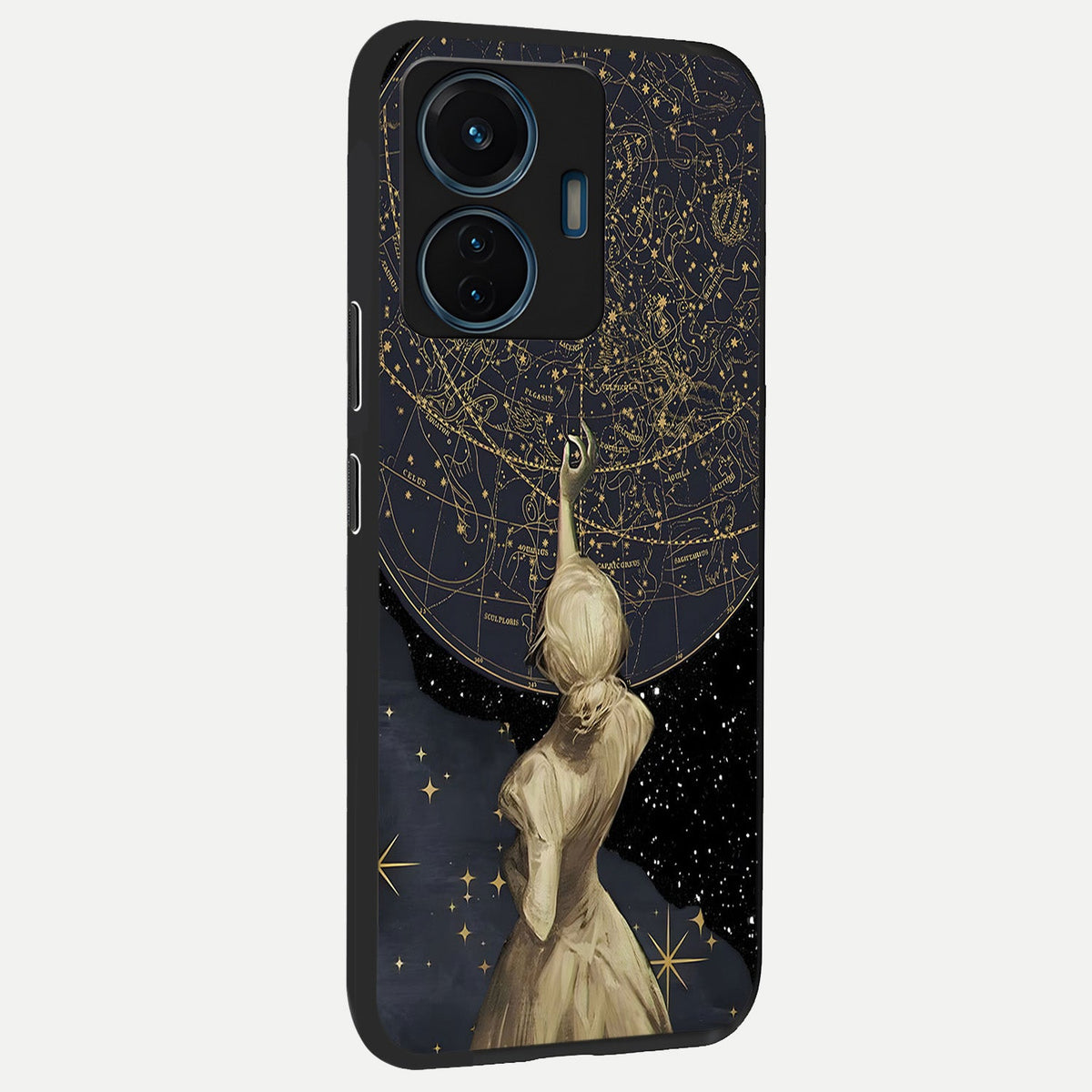 Taylor Swift Girl back cover For iQOO Z6 Lite 5G slim fit glass case with vibrant aesthetic design