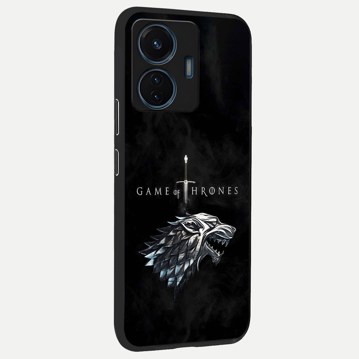 Throne Wolf Legacy back cover For iQOO Z6 Lite 5G slim fit glass case with vibrant aesthetic design