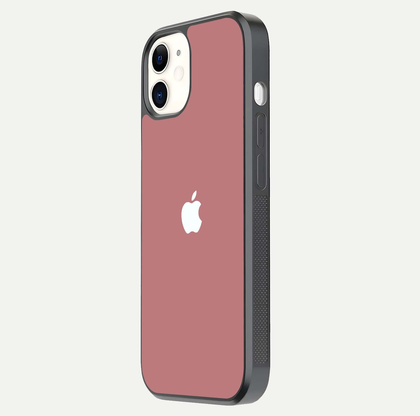 Apple Harmony Glass Case for iPhone 12 Mini side-angle image showing harmony design and smooth gloss edge