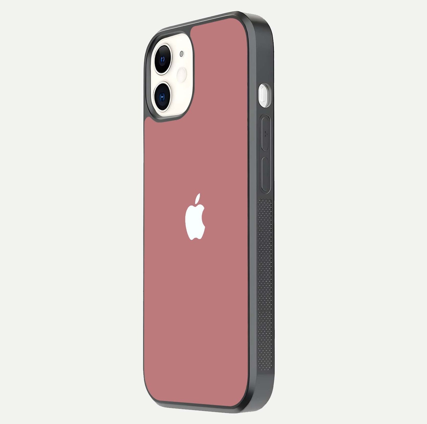 Apple Harmony Glass Case for iPhone 12 Mini side-angle image showing harmony design and smooth gloss edge