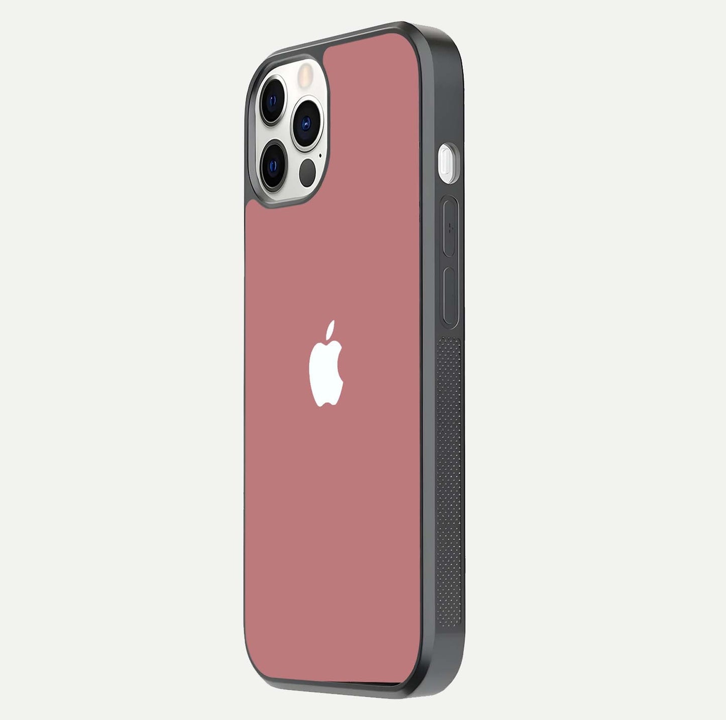 Apple Harmony Glass Case for iPhone 12 Mini side-angle image showing harmony design and smooth gloss edge