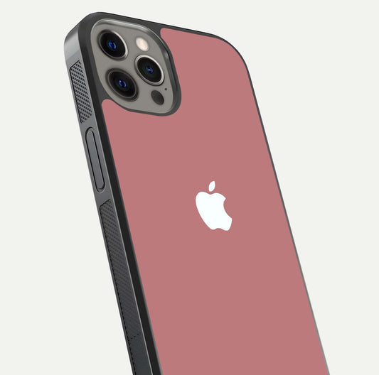 Apple Harmony Glass Case for iPhone 12 Pro Max close-up shot highlighting gradient tones and glass reflection