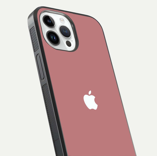 Apple Harmony Glass Case for iPhone 14 Pro close-up shot highlighting gradient tones and glass reflection