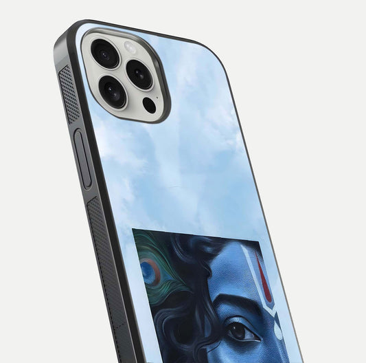 Spring Wing Garden Glass Case for iPhone 16 Pro close-up angled shot highlighting petal details and reflection