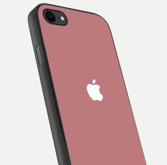 Apple Harmony Glass Case for iPhone 8 close-up shot highlighting gradient tones and glass reflection