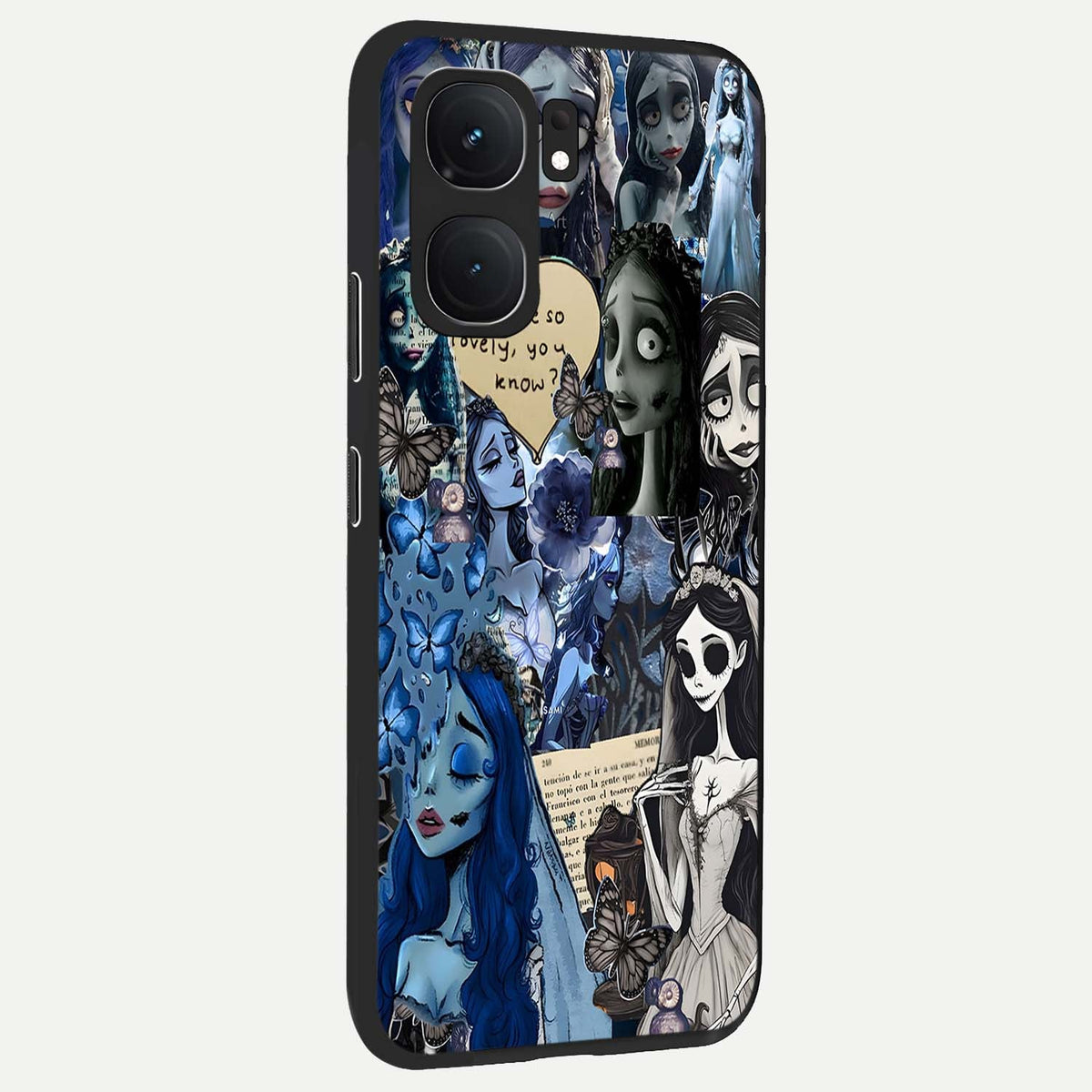 Corpse Bride Posters back cover For iQOO Neo 9 Pro slim fit glass case with vibrant aesthetic design