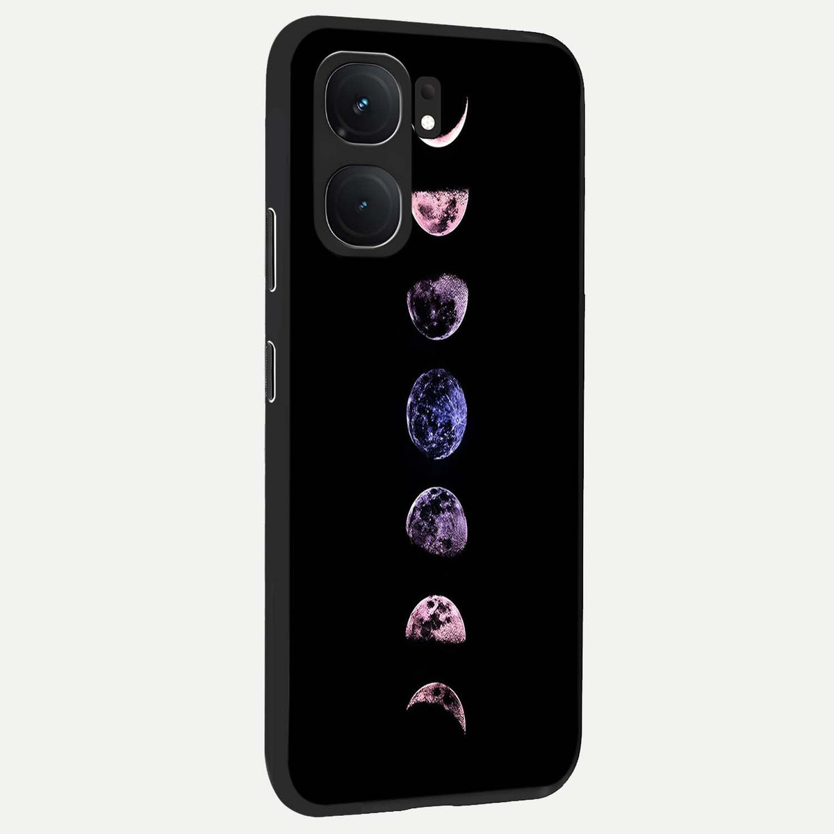 Crimson All Planets back cover For iQOO Neo 9 Pro slim fit glass case with vibrant aesthetic design