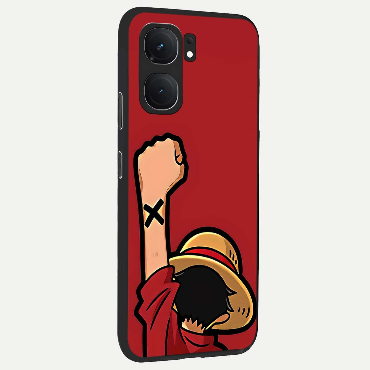 Luffy X Spirit back cover For iQOO Neo 9 Pro slim fit glass case with vibrant aesthetic design