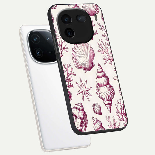 Pink Power Sparks phone case For iQOO 12 5G showing premium glass back cover with detailed artwork