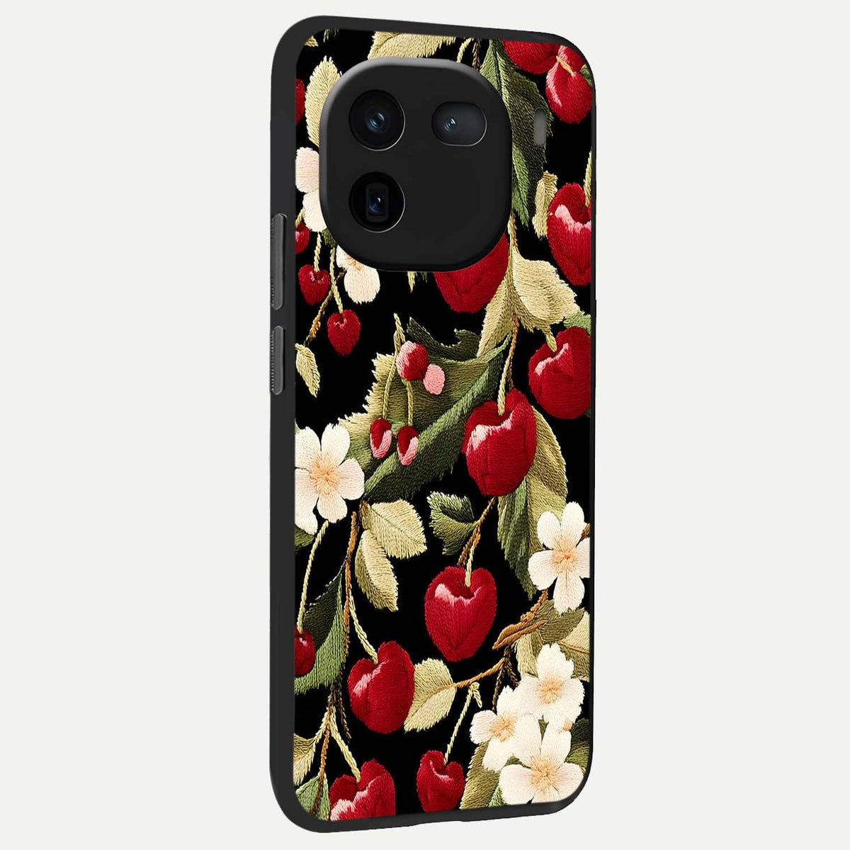 Blooming Spendor Bird back cover For iQOO 12 5G slim fit glass case with vibrant aesthetic design
