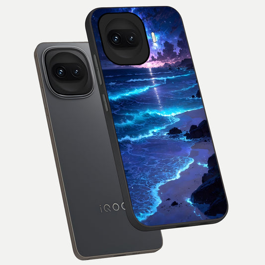 Classic Damn Look phone case for iQOO 15R showing premium glass back cover with detailed artwork