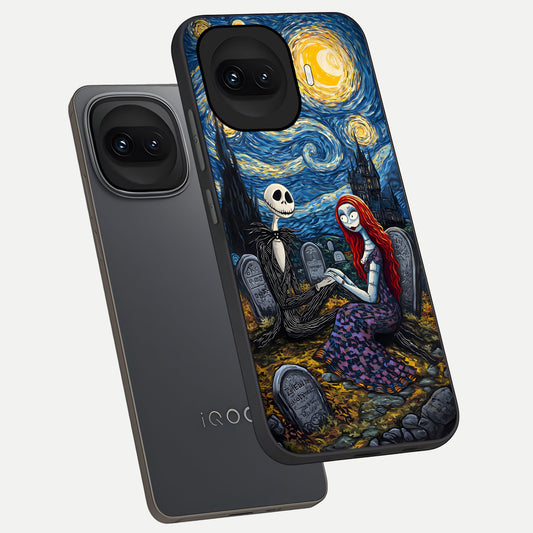 Eternal Night Love phone case for iQOO 15R showing premium glass back cover with detailed artwork