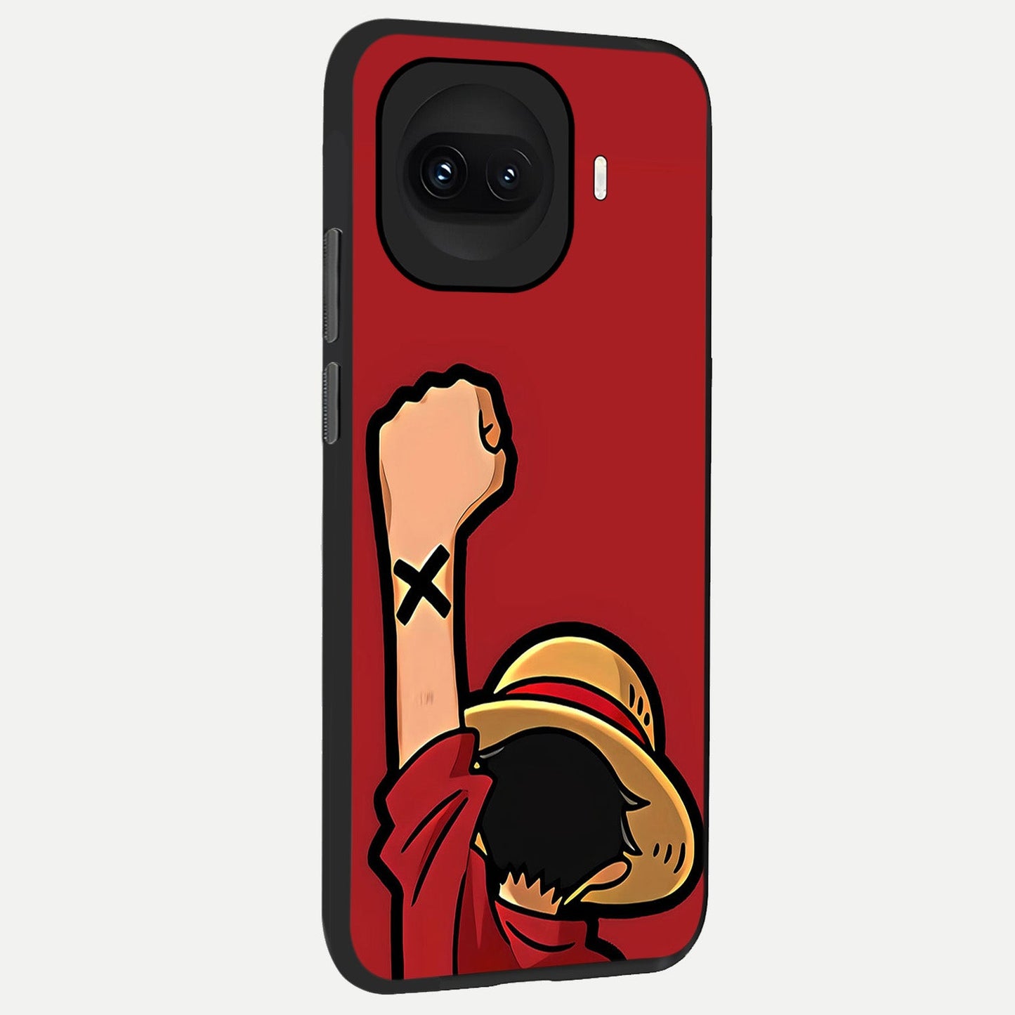 Luffy X Spirit back cover for iQOO 15R slim fit glass case with vibrant aesthetic design