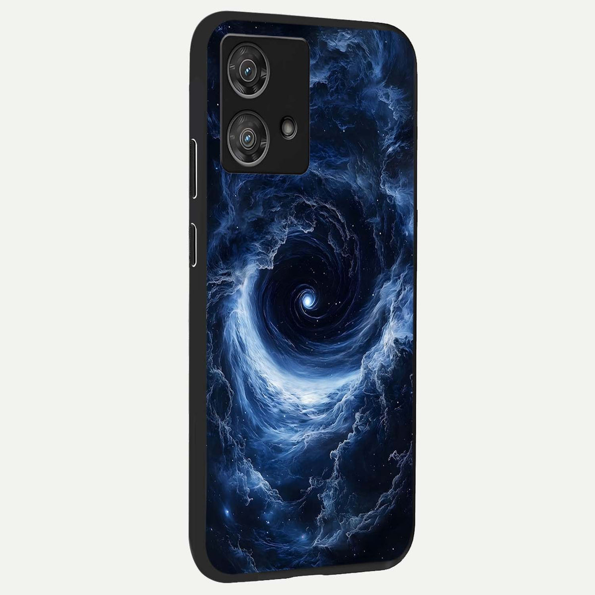 Stunning Galaxy back cover For Moto Edge 40 Neo slim fit glass case with vibrant aesthetic design