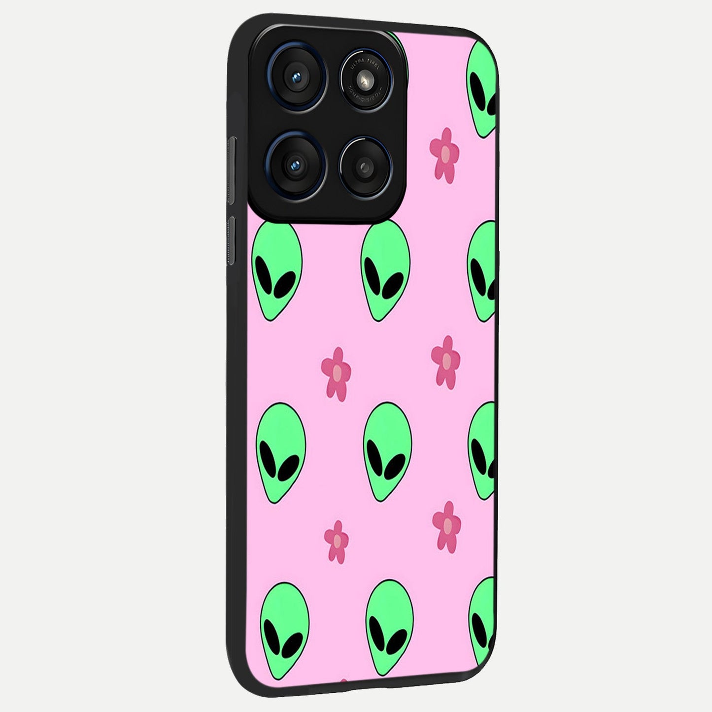 Cosmic Cute Crush back cover For Moto Edge 60 Fusion slim fit glass case with vibrant aesthetic design