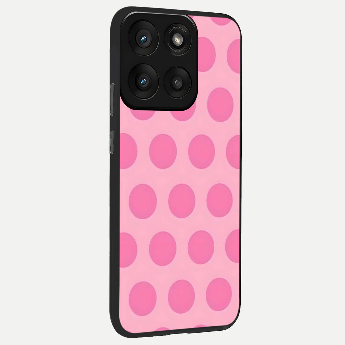 Sweet Dot Dreams back cover For Moto Edge 60 Pro slim fit glass case with vibrant aesthetic design