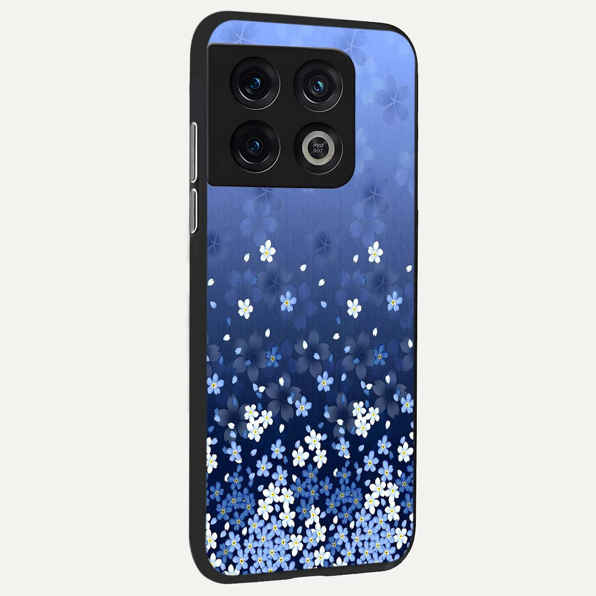 Blue Starry back cover For OnePlus 10 Pro slim fit glass case with vibrant aesthetic design
