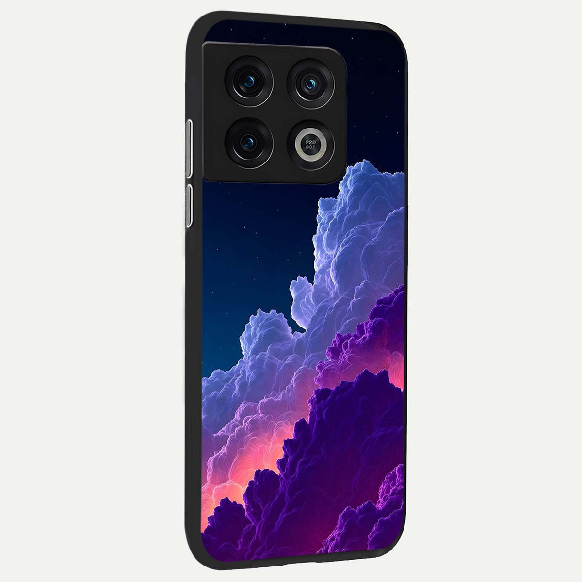 Dreamy Cloud Skies back cover For OnePlus 10 Pro slim fit glass case with vibrant aesthetic design