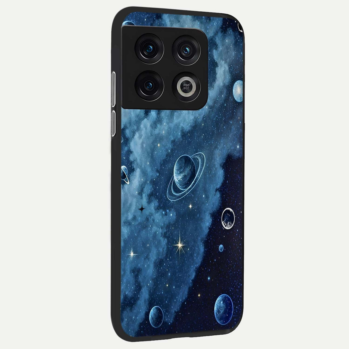 Galaxy Dream Space back cover For OnePlus 10 Pro slim fit glass case with vibrant aesthetic design