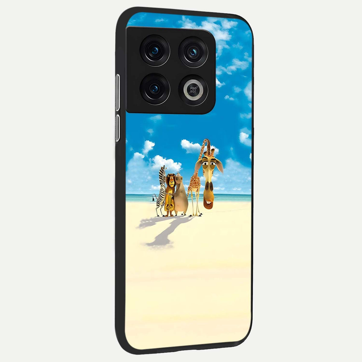 Tropical Fun Squad back cover For OnePlus 10 Pro slim fit glass case with vibrant aesthetic design