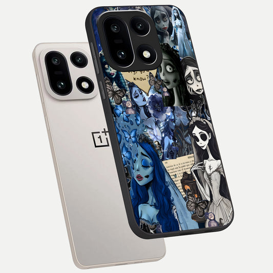 Corpse Bride Posters phone case For Oneplus 15 showing premium glass back cover with detailed artwork