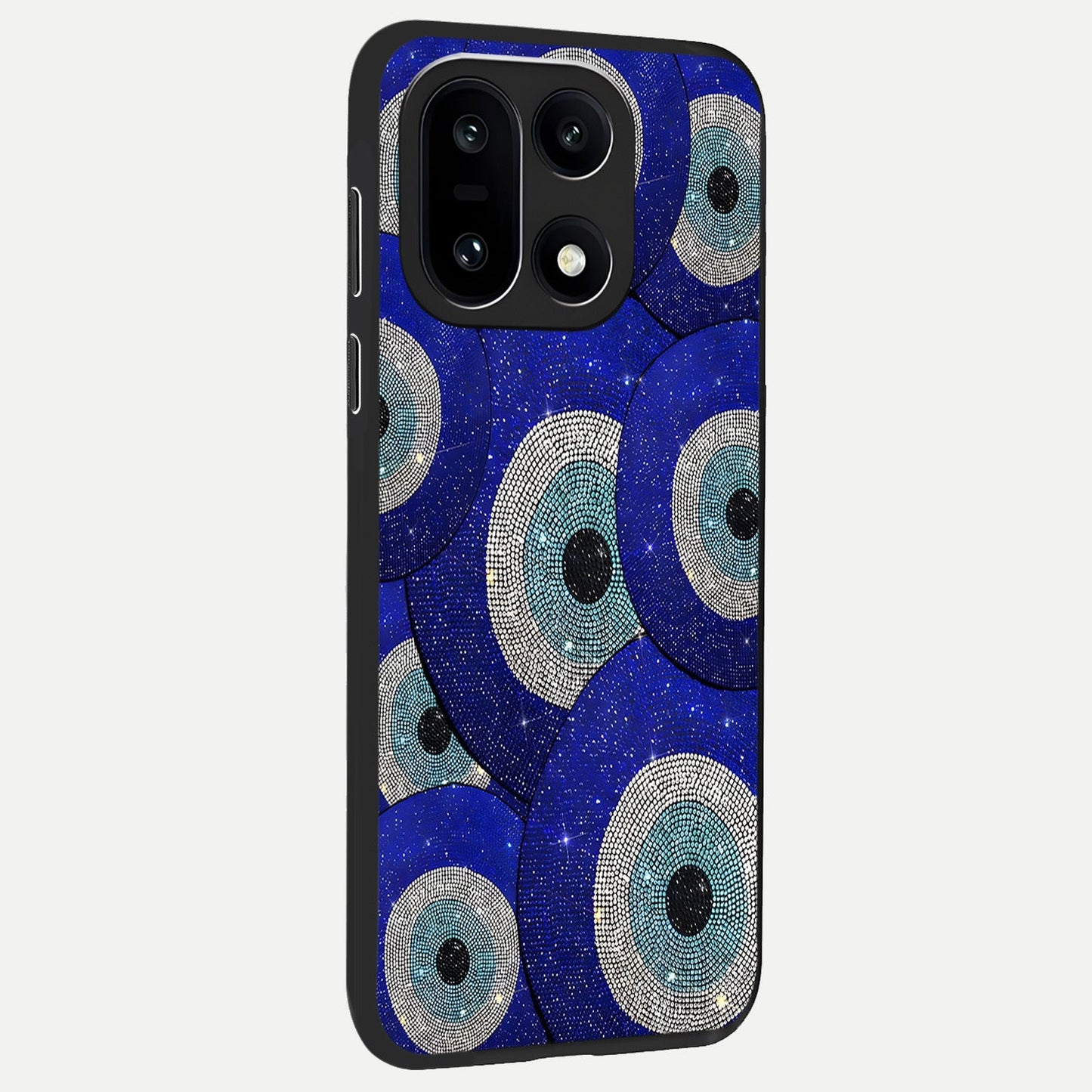 Galaxy Eye Flow back cover For Oneplus 15 slim fit glass case with vibrant aesthetic design
