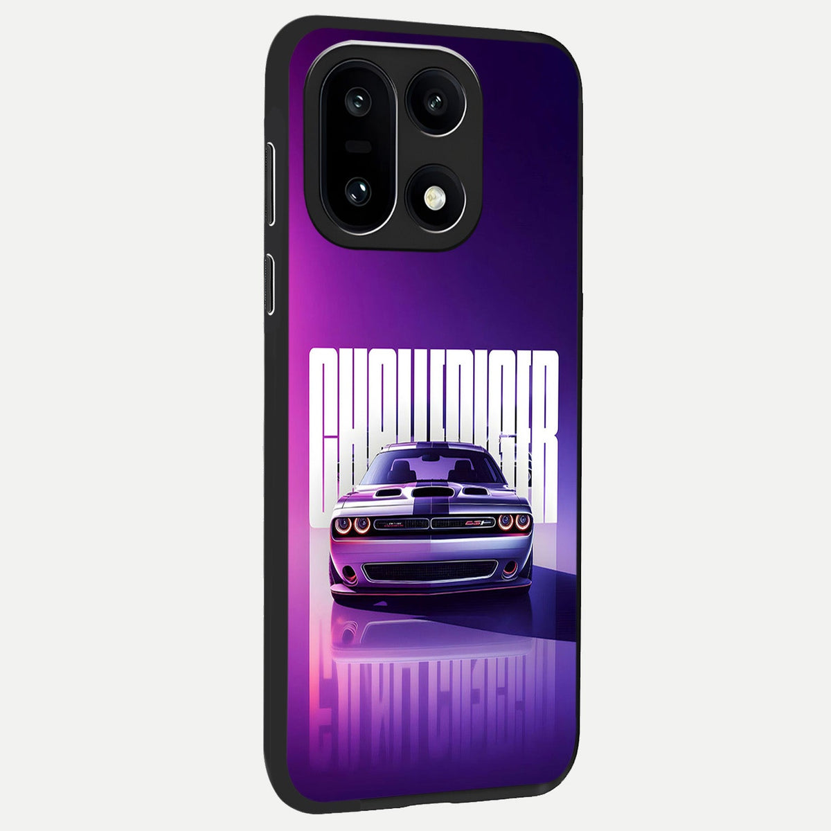 Midnight Muscle Ride back cover For Oneplus 15 slim fit glass case with vibrant aesthetic design
