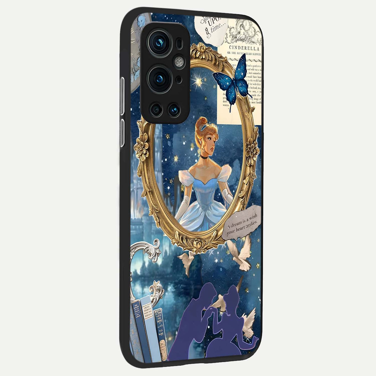 Midnight Queen back cover For OnePlus 9 Pro slim fit glass case with vibrant aesthetic design