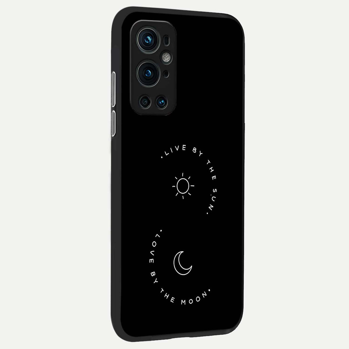 Sunflower Cat Art back cover For OnePlus 9 Pro slim fit glass case with vibrant aesthetic design