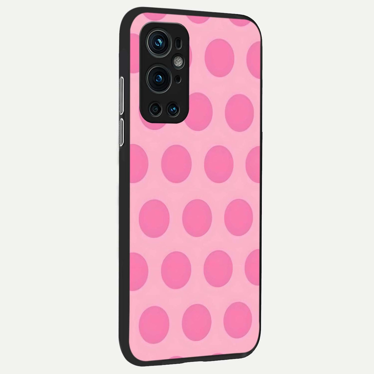 Sweet Dot Dreams back cover For OnePlus 9 Pro slim fit glass case with vibrant aesthetic design