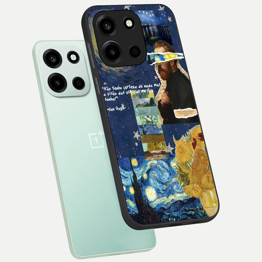 Starry Dream Vision phone case For Oneplus Nord 6 showing premium glass back cover with detailed artwork
