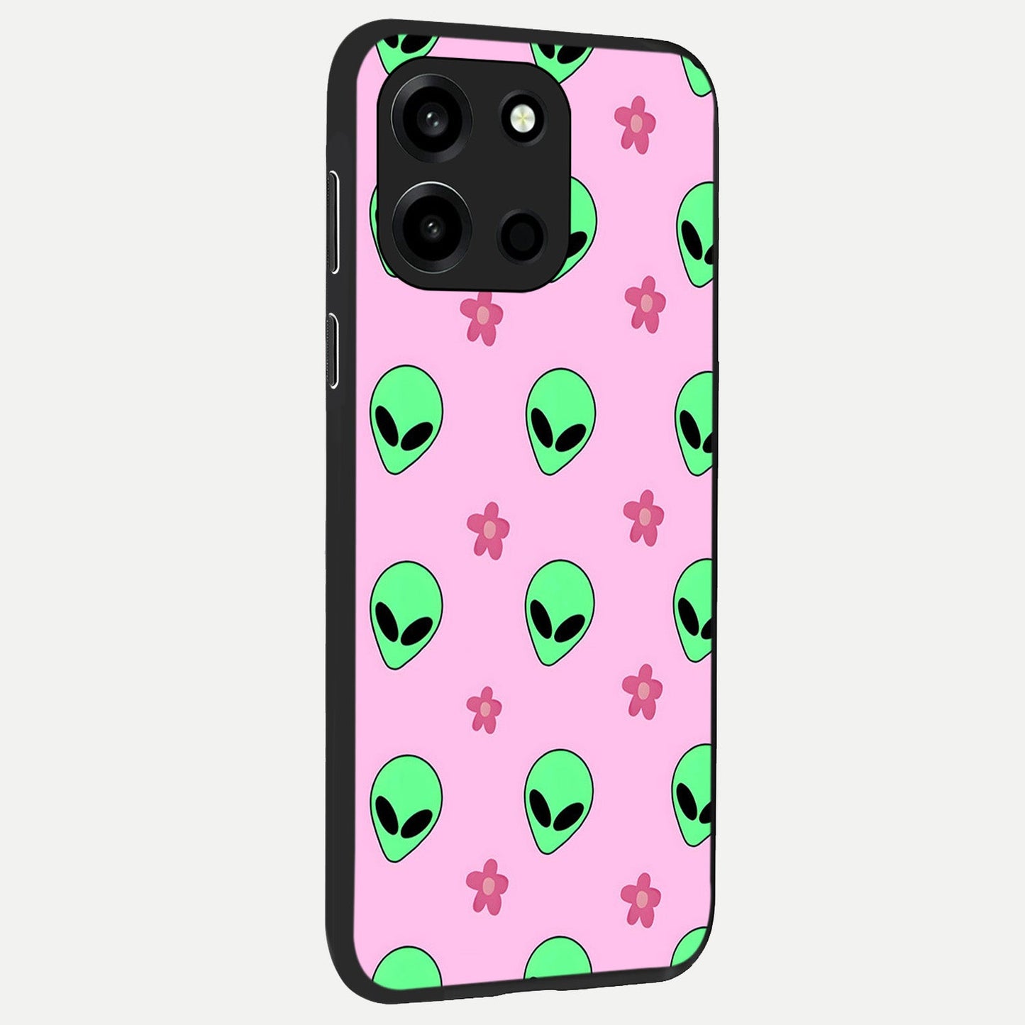 Cosmic Cute Crush back cover For Oneplus Nord 6 slim fit glass case with vibrant aesthetic design