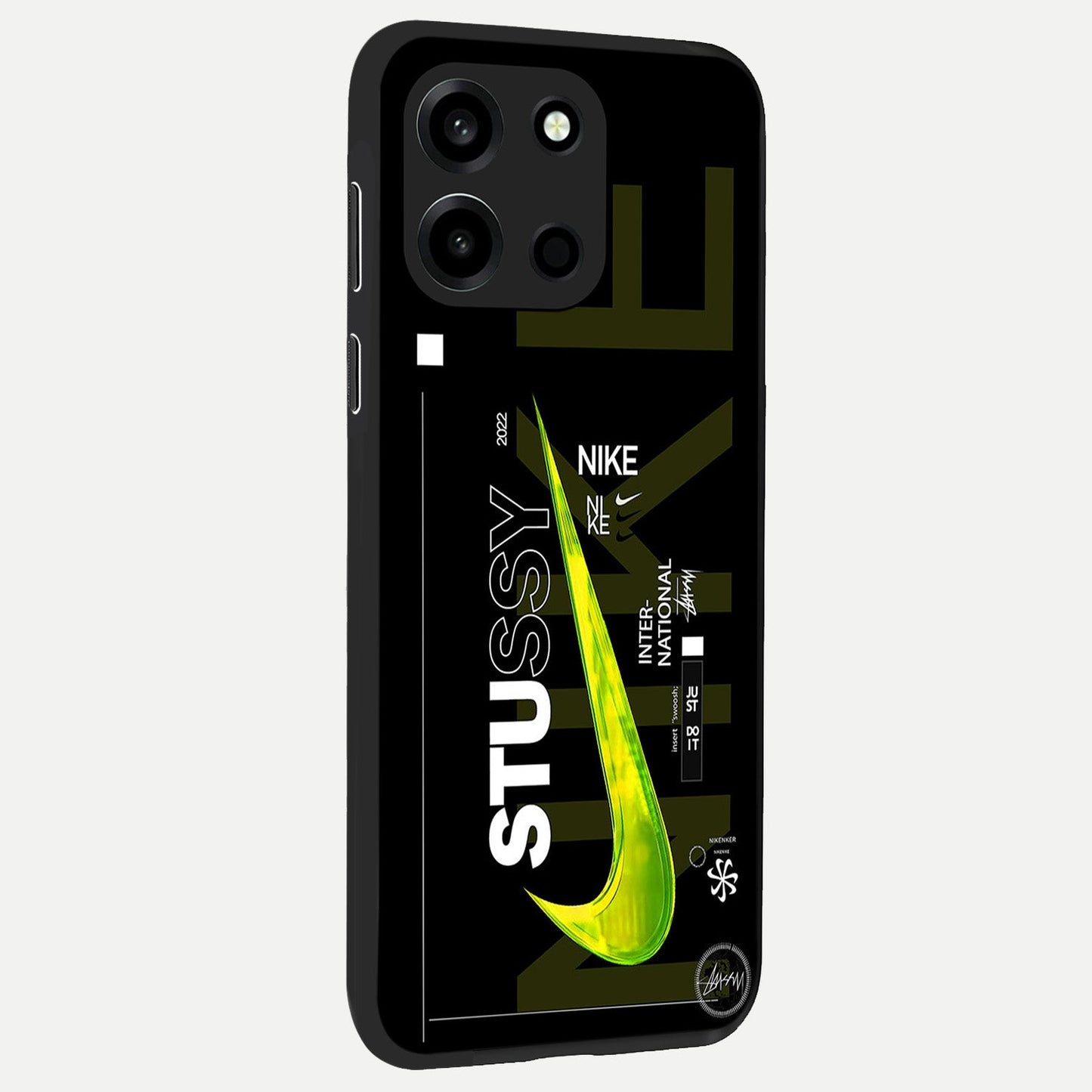 Neon Street Edition back cover For Oneplus Nord 6 slim fit glass case with vibrant aesthetic design
