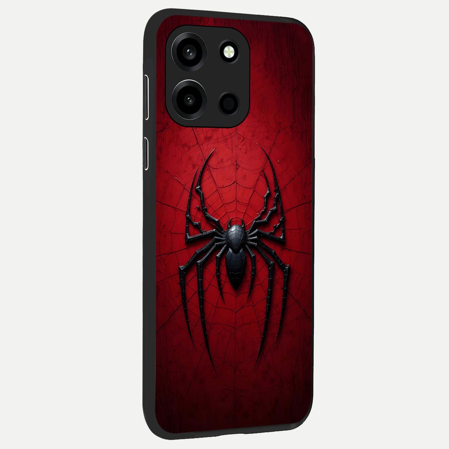 Superhero Web Emblem back cover For Oneplus Nord 6 slim fit glass case with vibrant aesthetic design