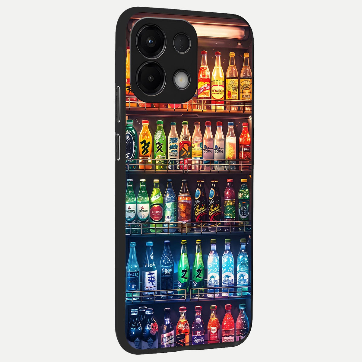 Colorfull Tree back cover For Oppo K13 5G slim fit glass case with vibrant aesthetic design
