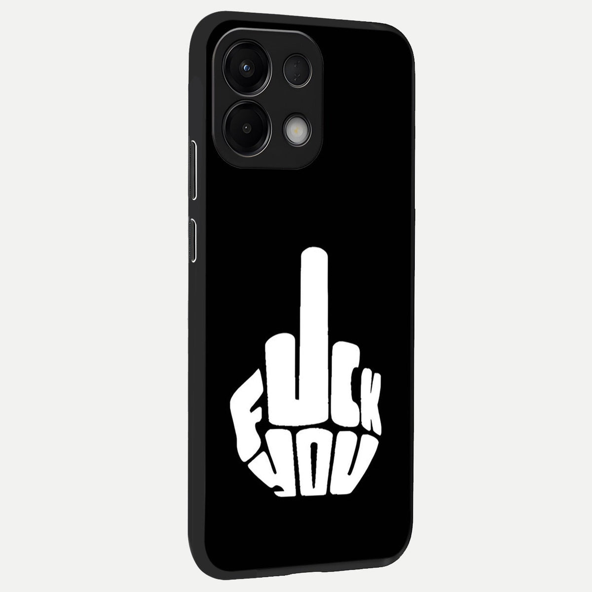 Rebel Mode On back cover For Oppo K13 5G slim fit glass case with vibrant aesthetic design