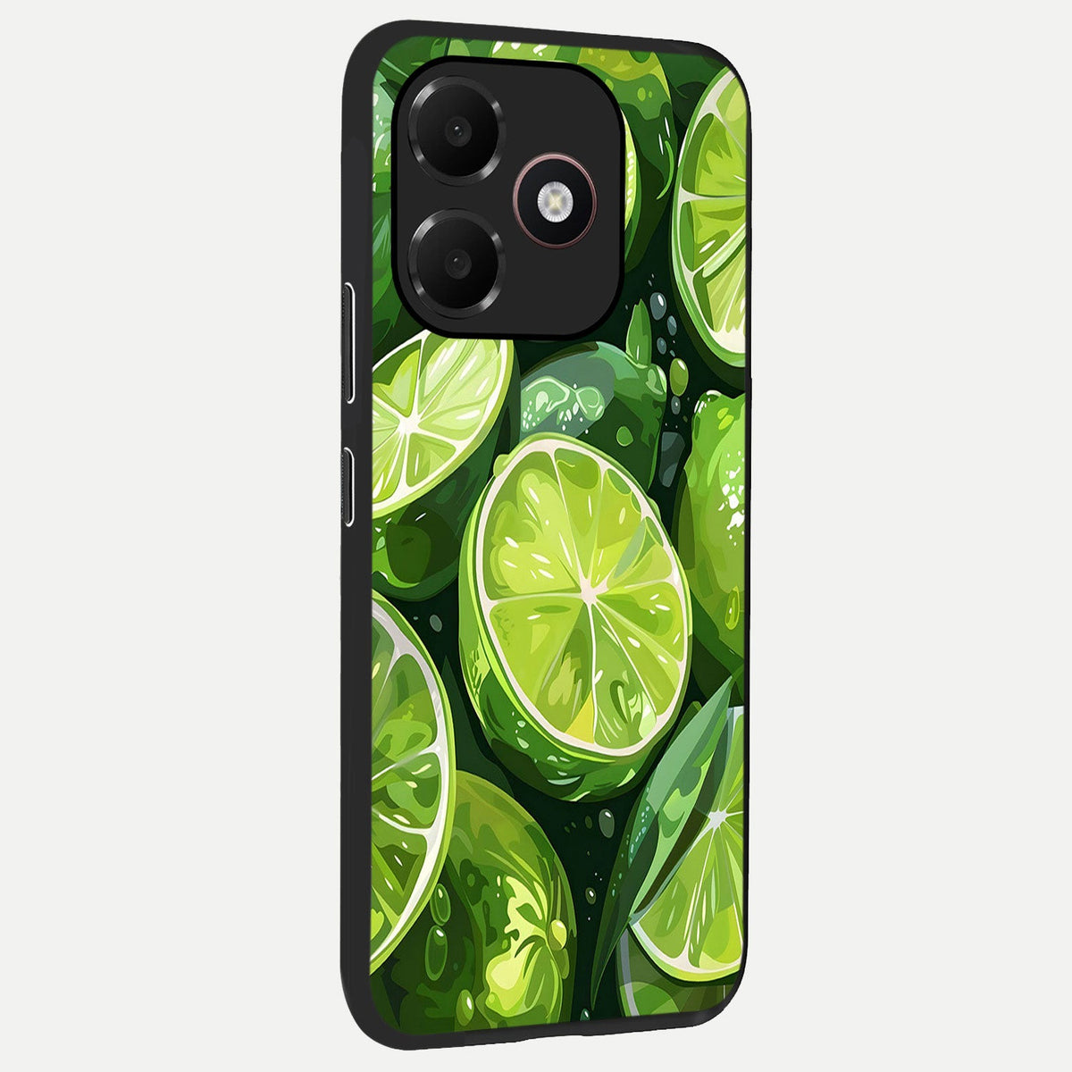 Green Kawasaki back cover For Oppo A6C 5G slim fit glass case with vibrant aesthetic design