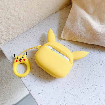PIKACHU SILICONE AIRPODS CASE COVER FOR 1/2, 3 AND AIRPODS PRO