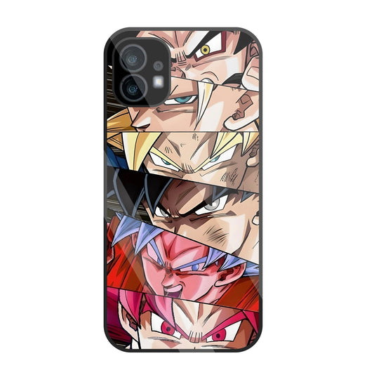 All Super Saiyan Glass Case For Nothing Phone 1