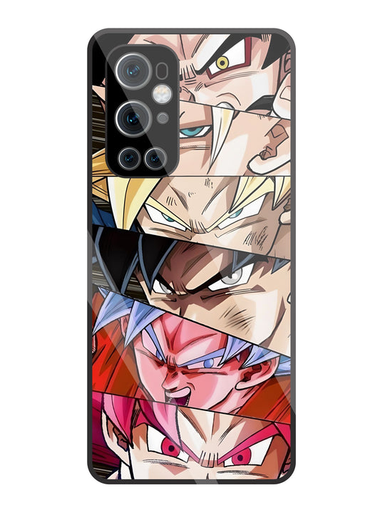 All Super Saiyan Glass Case For Oneplus 9 Pro