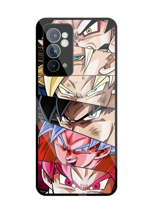 All Super Saiyan Glass Case For OnePlus 9RT