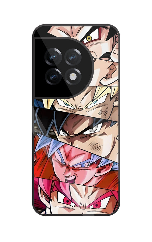 All Super Saiyan Glass Case For OnePlus 11R