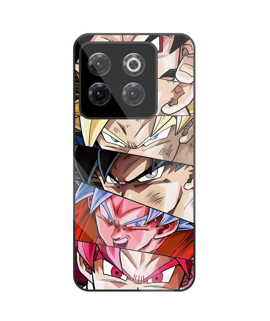 All Super Saiyan Glass Case For OnePlus 10T
