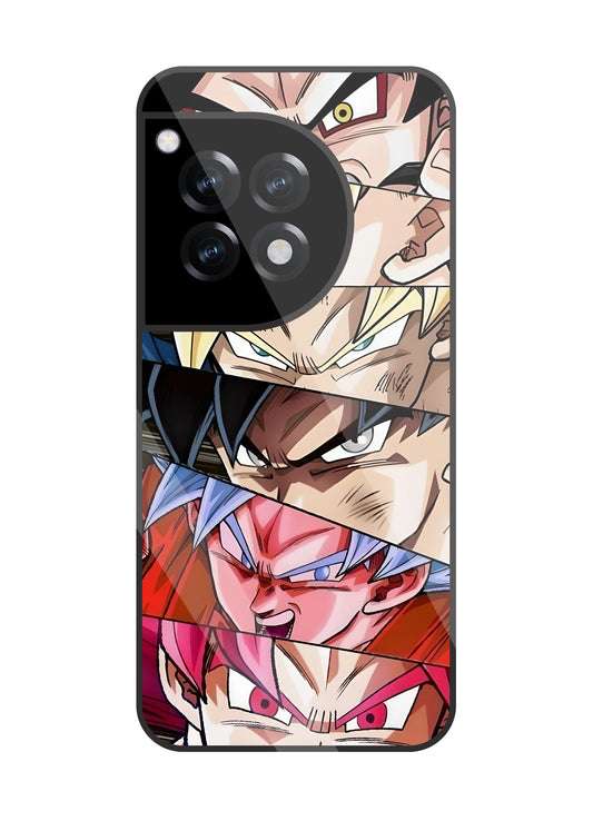 All Super Saiyan Glass Case For OnePlus 12R