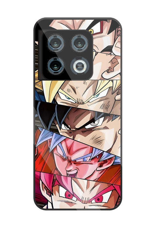 All Super Saiyan Glass Case For OnePlus 10 Pro