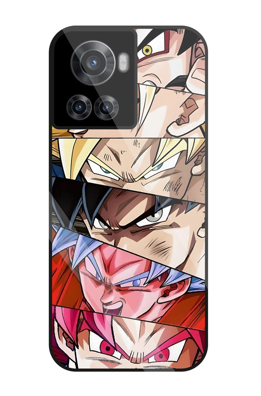 All Super Saiyan Glass Case For OnePlus 10R