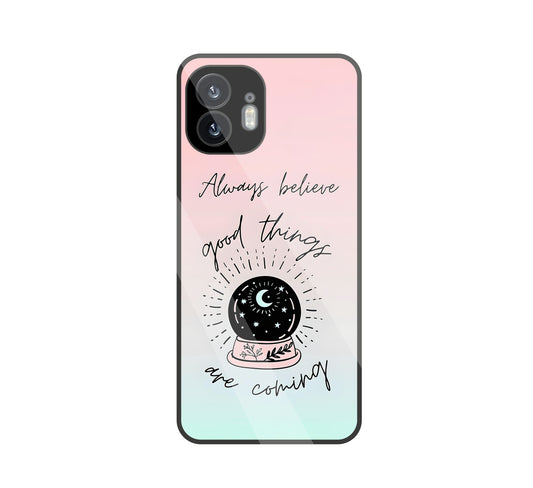 Always Believe Glass Case For Nothing Phone 2