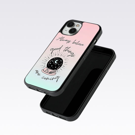 Always Believe Glass Case For Oneplus 9 Pro